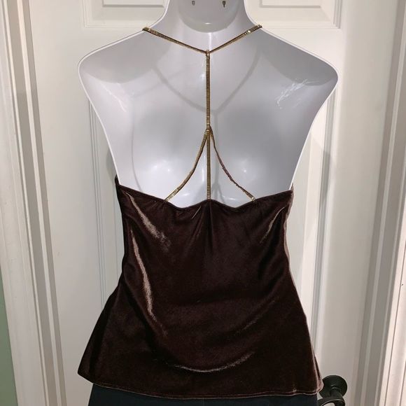 Laundry by Shelli Segal velvet with beaded straps - Picture 4 of 8